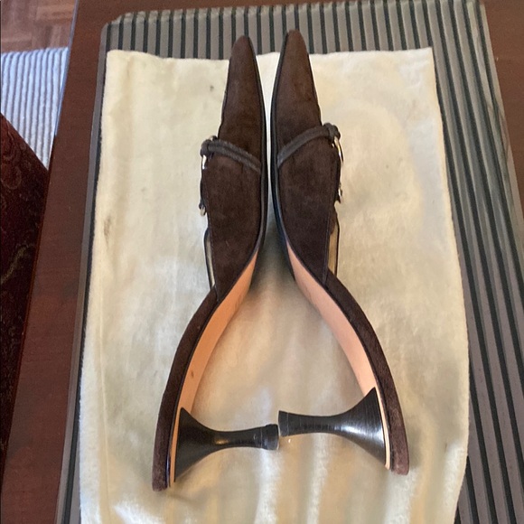 Gucci Brown and Black Heels - Picture 3 of 4